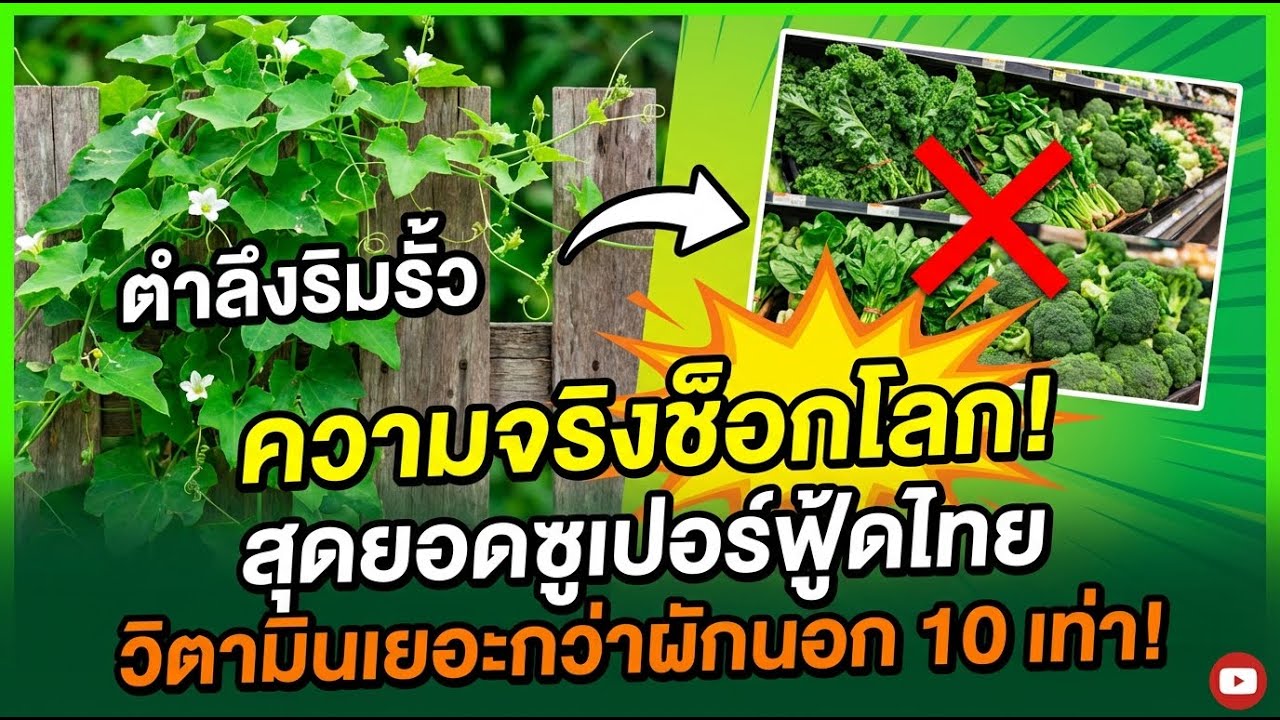 ความลับช็อกวงการ! ตำรับยอดพืชไทย 