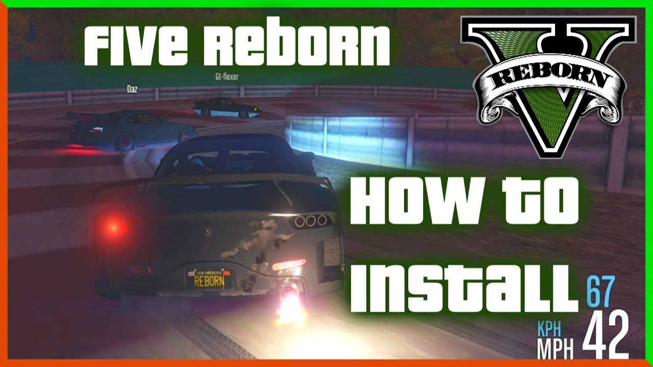 FiveReborn | Installation Tutorial | Quick & Easy | No Ban Risk | +Gameplay | Modded GTA