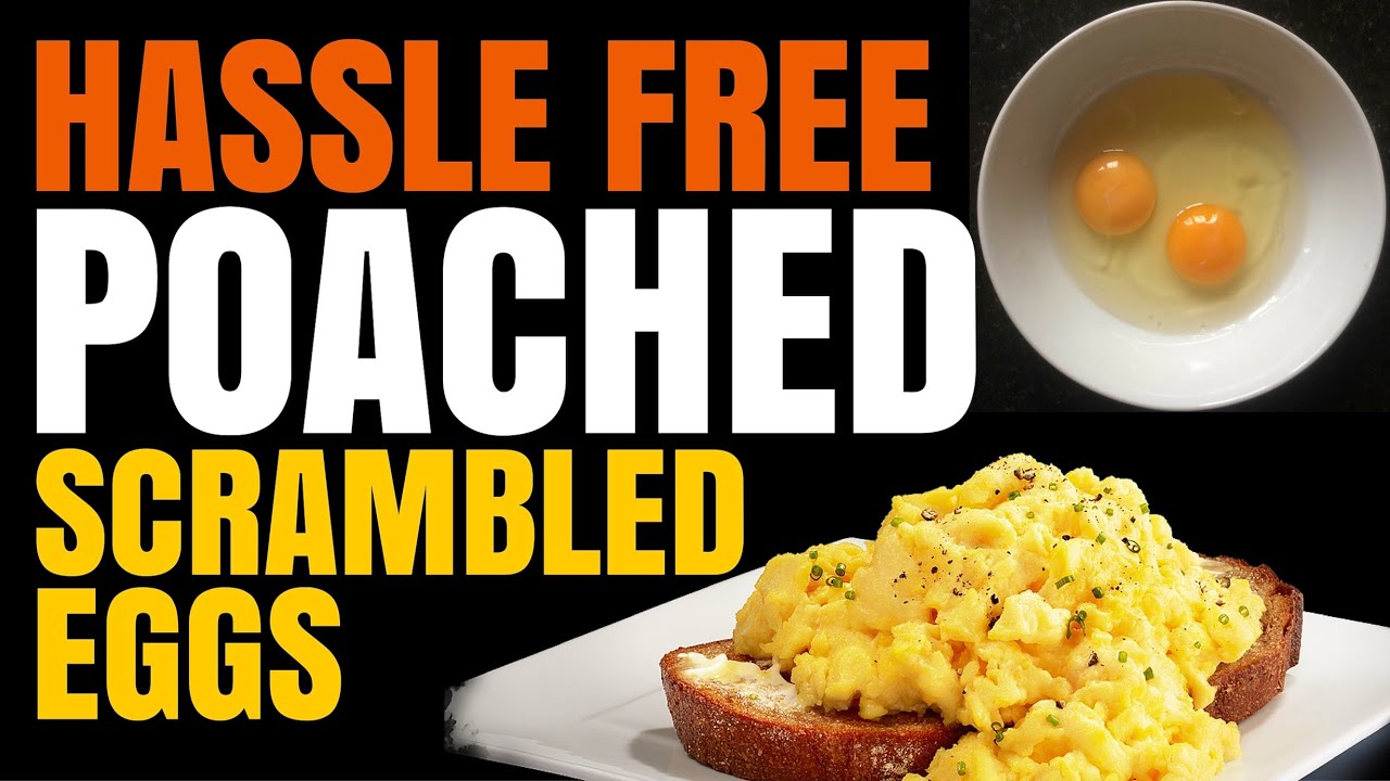 Food Hacks - Hassle Free (Poached) Scrambled Eggs