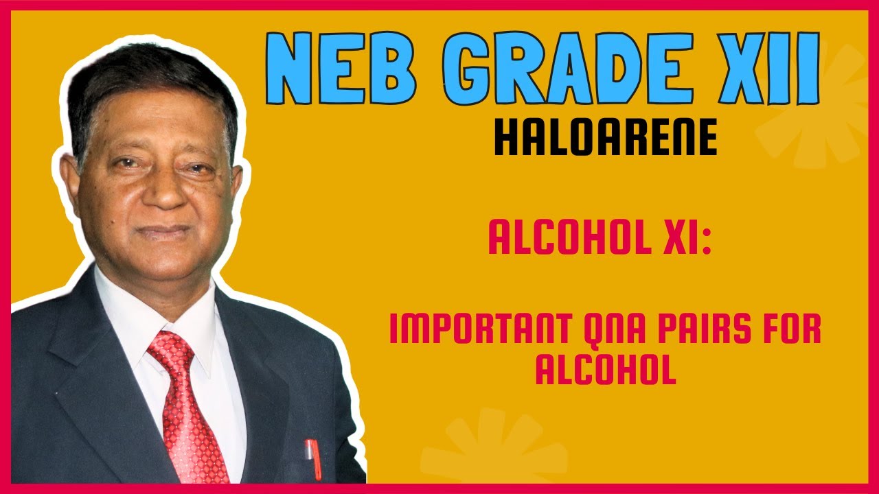 Alcohol XI: Important QnA Pairs for Alcohol