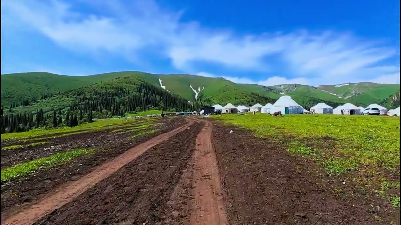 Silent Cycling • Duku Highway Xingjiang G217 | Steppe Horse Trail — No Music · Real Sound