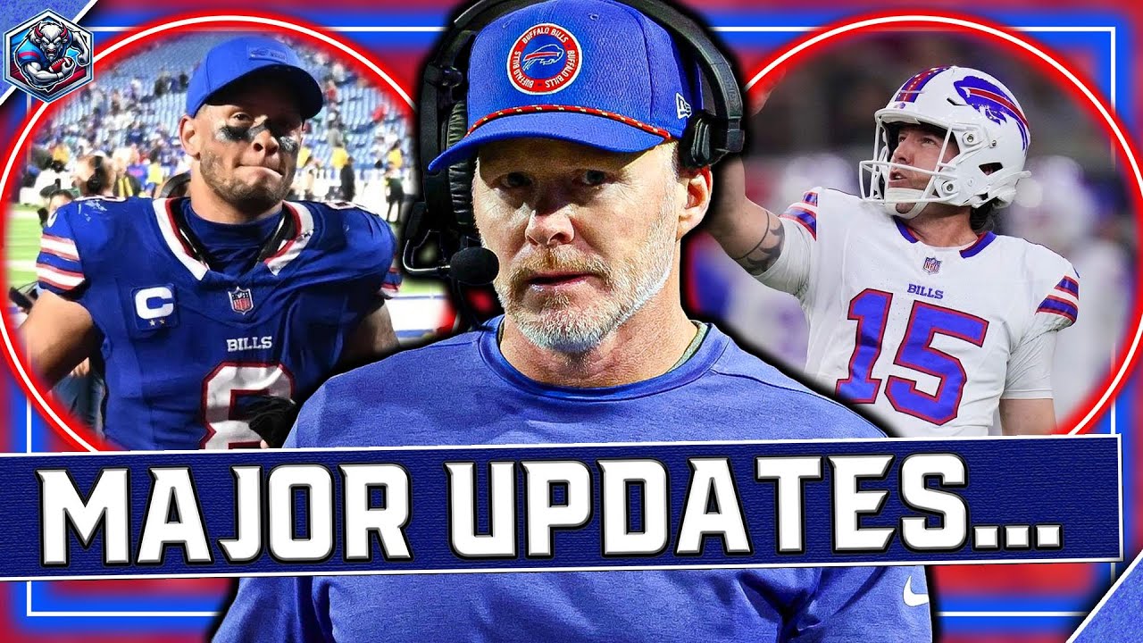Bills make MULTIPLE moves… MASSIVE injury update