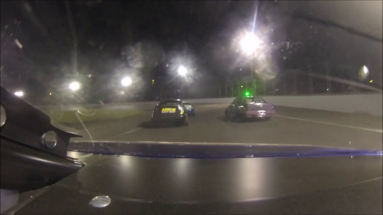 7-11-2018 New London Waterford Speedbowl X Car 35 lap feature #56