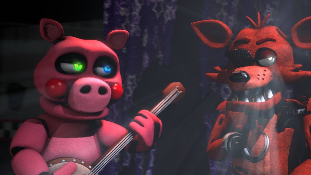 [FNAF SFM] Foxy vs Pigpatch