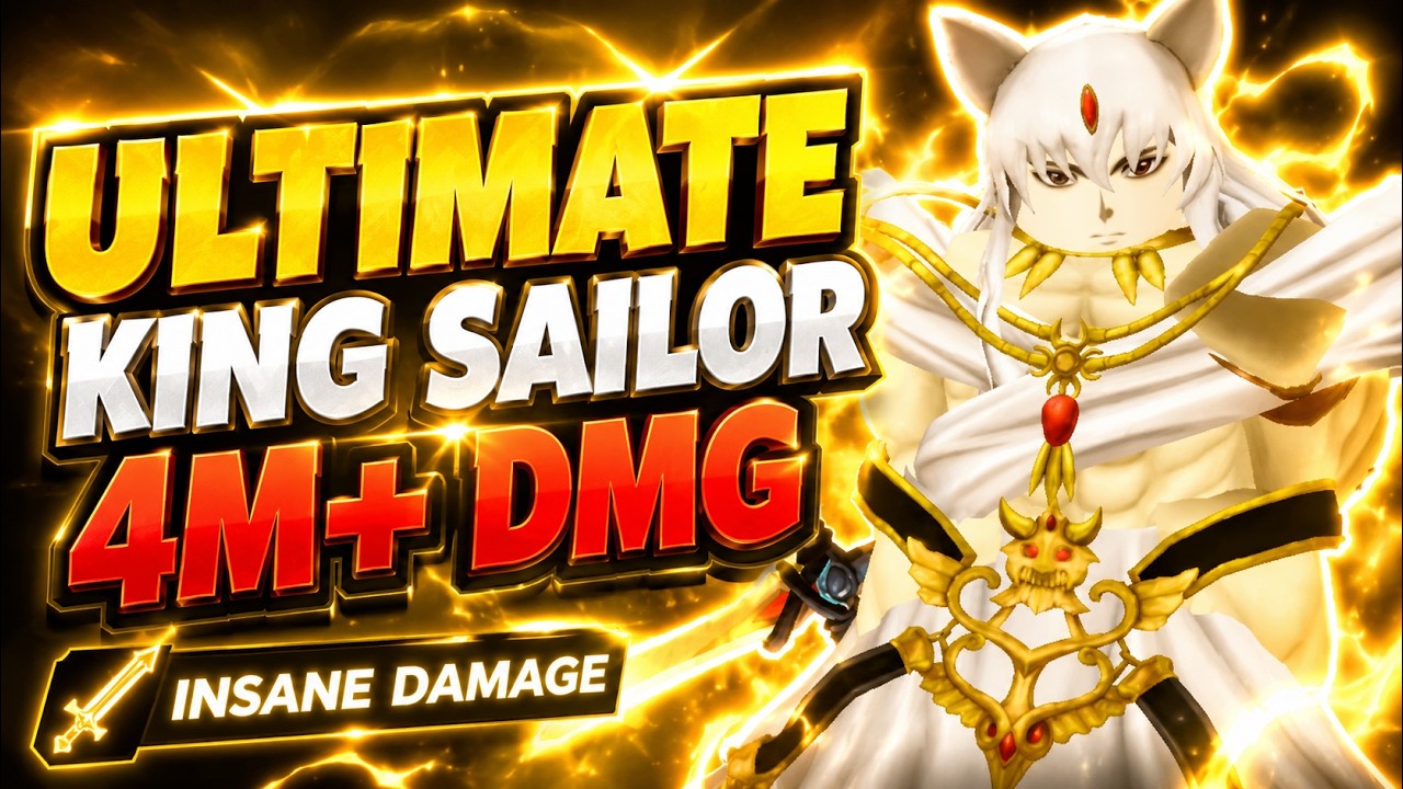 Почему все НЕ используют ЭТОТ билд на King Sailor для 4 млн урона
