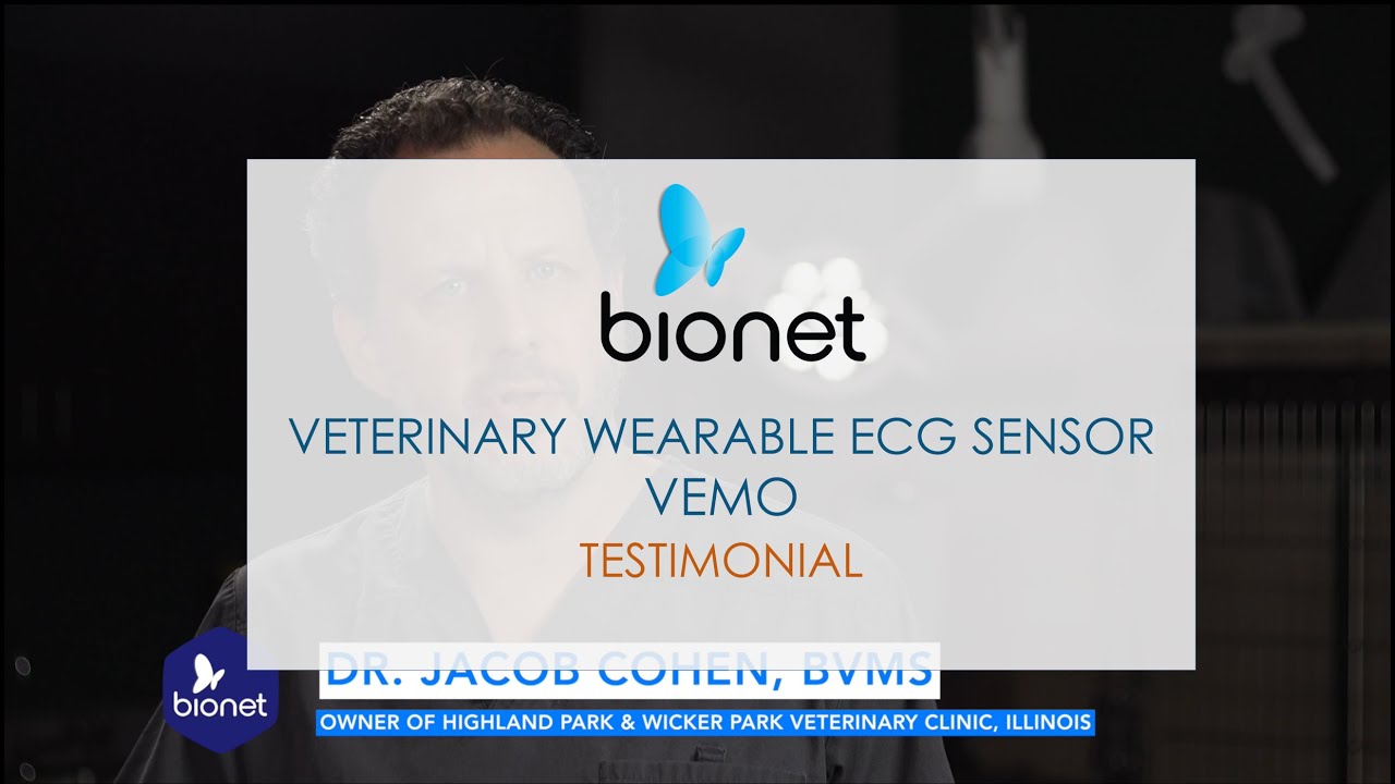 Bionet VEMO (Veterinary Wearable ECG Sensor) - Testimonial