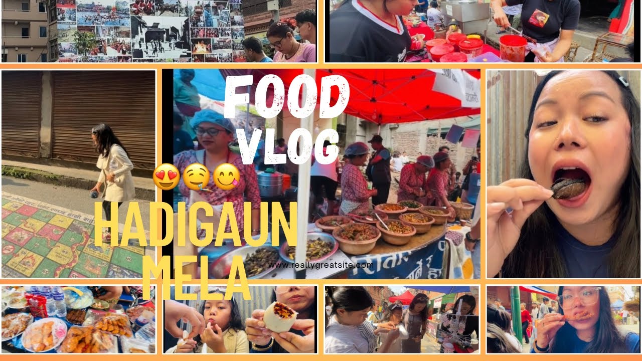 Hadigaun Saturday Mela Newari Food 🤤/Derai Ramailo Ra Mitho vayo Sabai Jana Janu hola Hai 😍