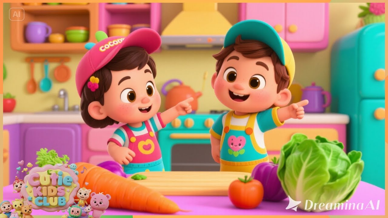🍱🎶 Yummy Lunch Time! | Kids Kitchen Recipe Song 👧👦