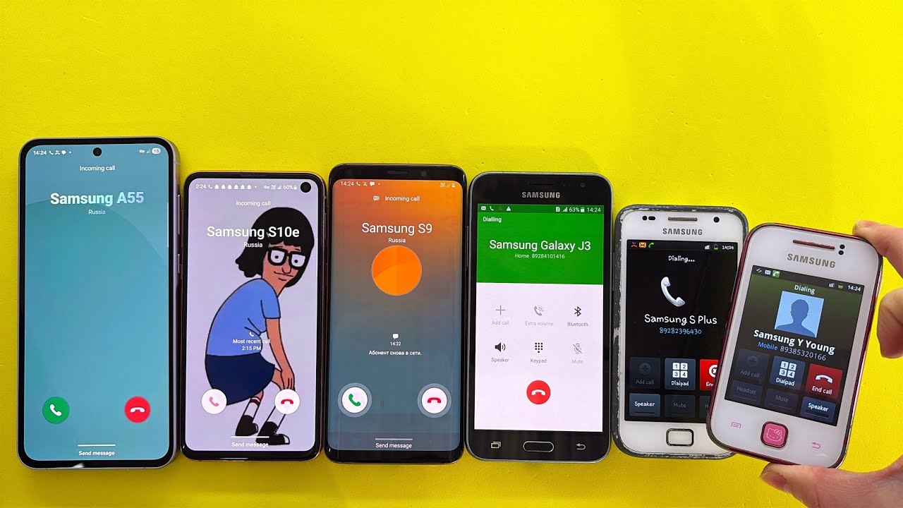 Madness Incoming + Outgoing Call SAMSUNG | S9, S10e, A55, S Plus, J3, Y Young | Hello Kitty 