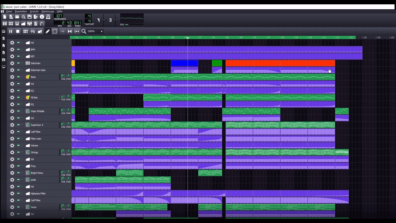 Desire - Json Carter (LMMS-Project)