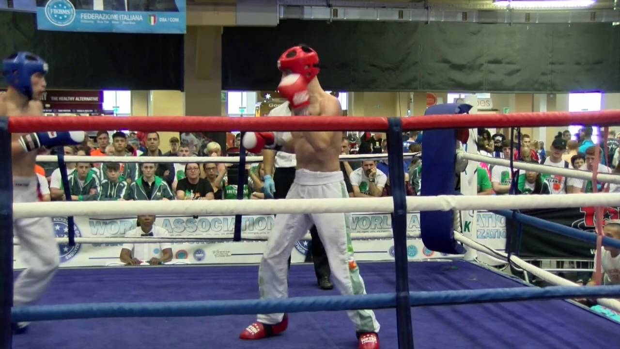 Aaron O'Reilly v Salimzhan v Salimgereyev WAKO Junior and Cadet World Championships 2016