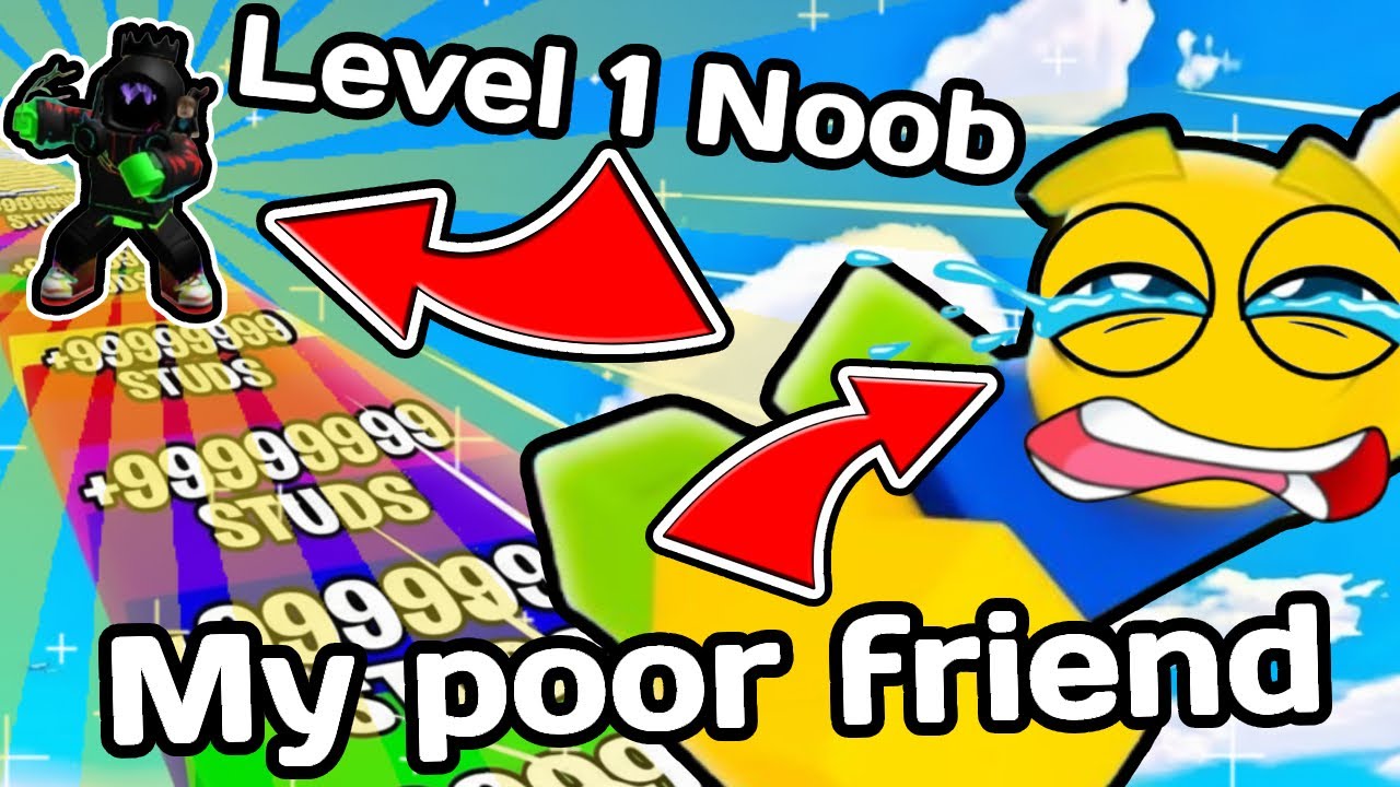 NOOB to PRO in Roblox Yeet a Friend