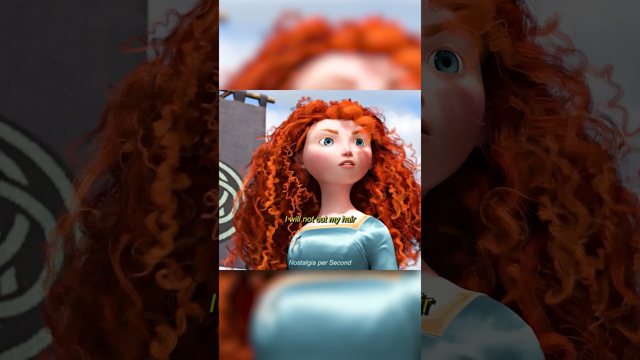 Merida's a Savage Daughter #brave #pixar
