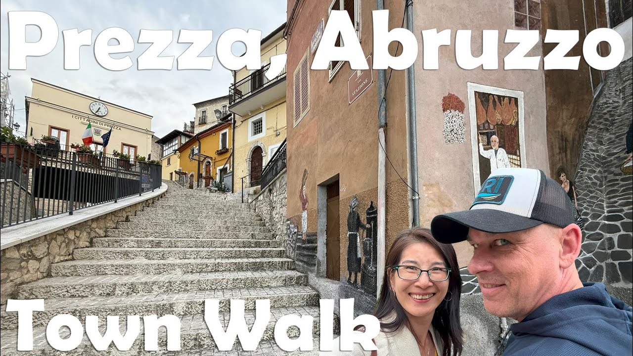 Prezza, Abruzzo Visit - Join us on our Town Walk in this Amazing Little Town!