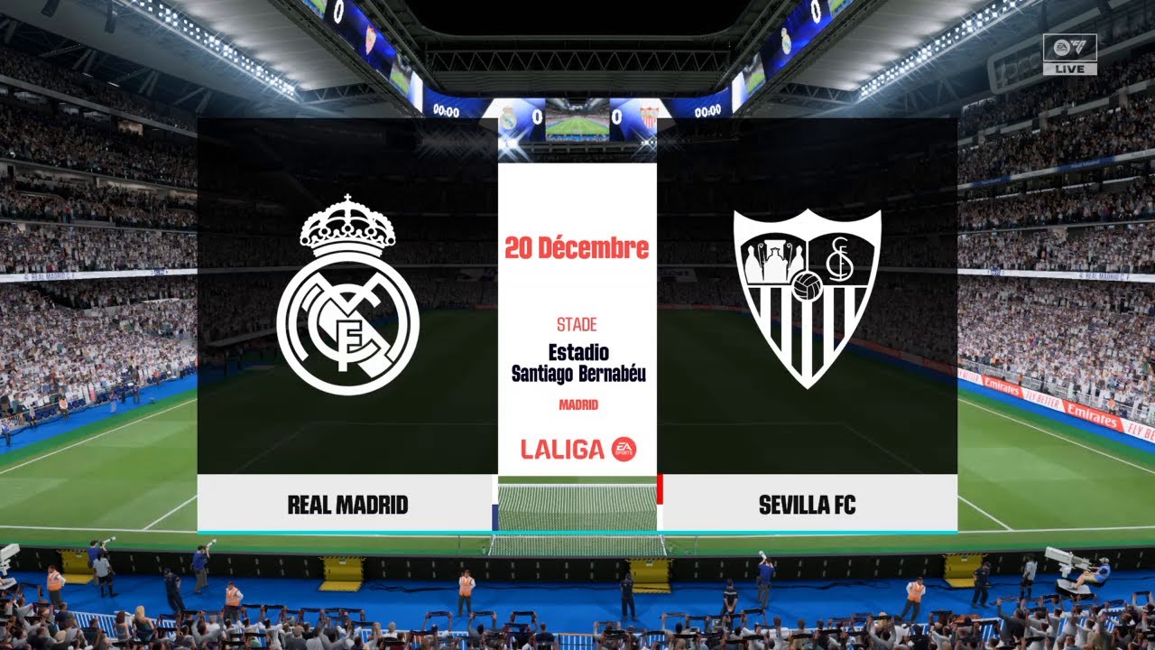 Real Madrid vs Sevilla / week 17 - LALIGA HIGHLIGHTS