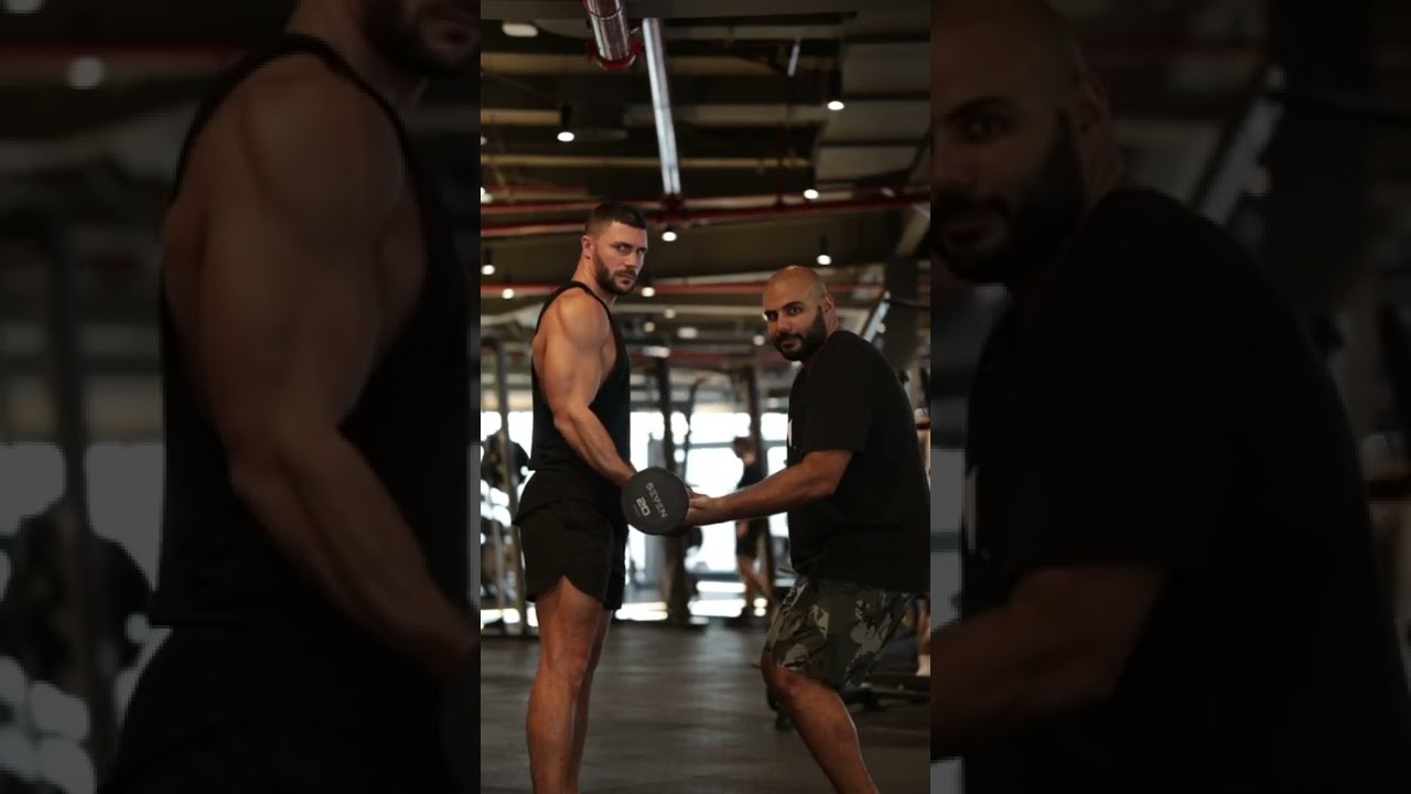 Find a training partner as focused at you #shorts #funny #teamwork