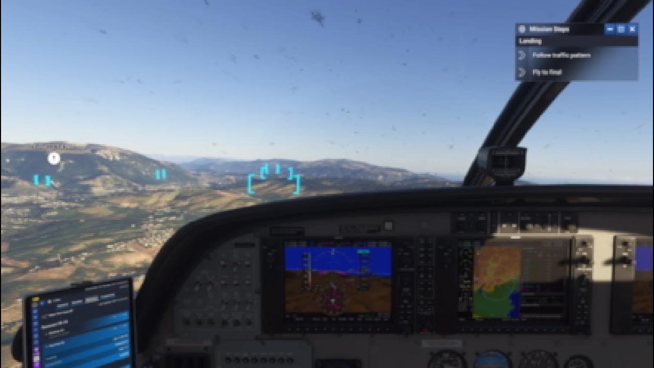 MSFS 2024 VFR Landing (LIDA)