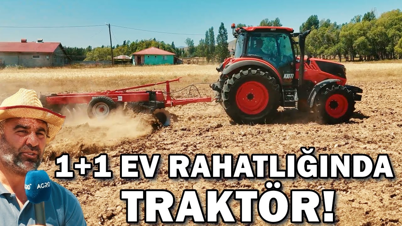 1+1 Ev Rahatlığında Traktör! Yakıt Cimrisi Performans Canavarı / Gündem Sektör