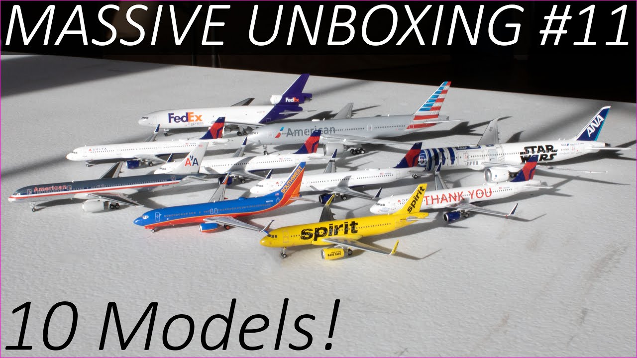 10 MODEL UNBOXING! | Massive Unboxing #11