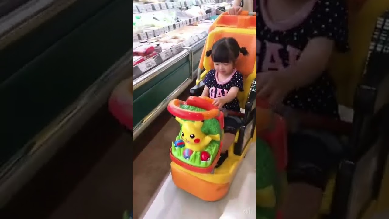 Kids Shopping Trolley Cart #shorts #fun #supermarket
