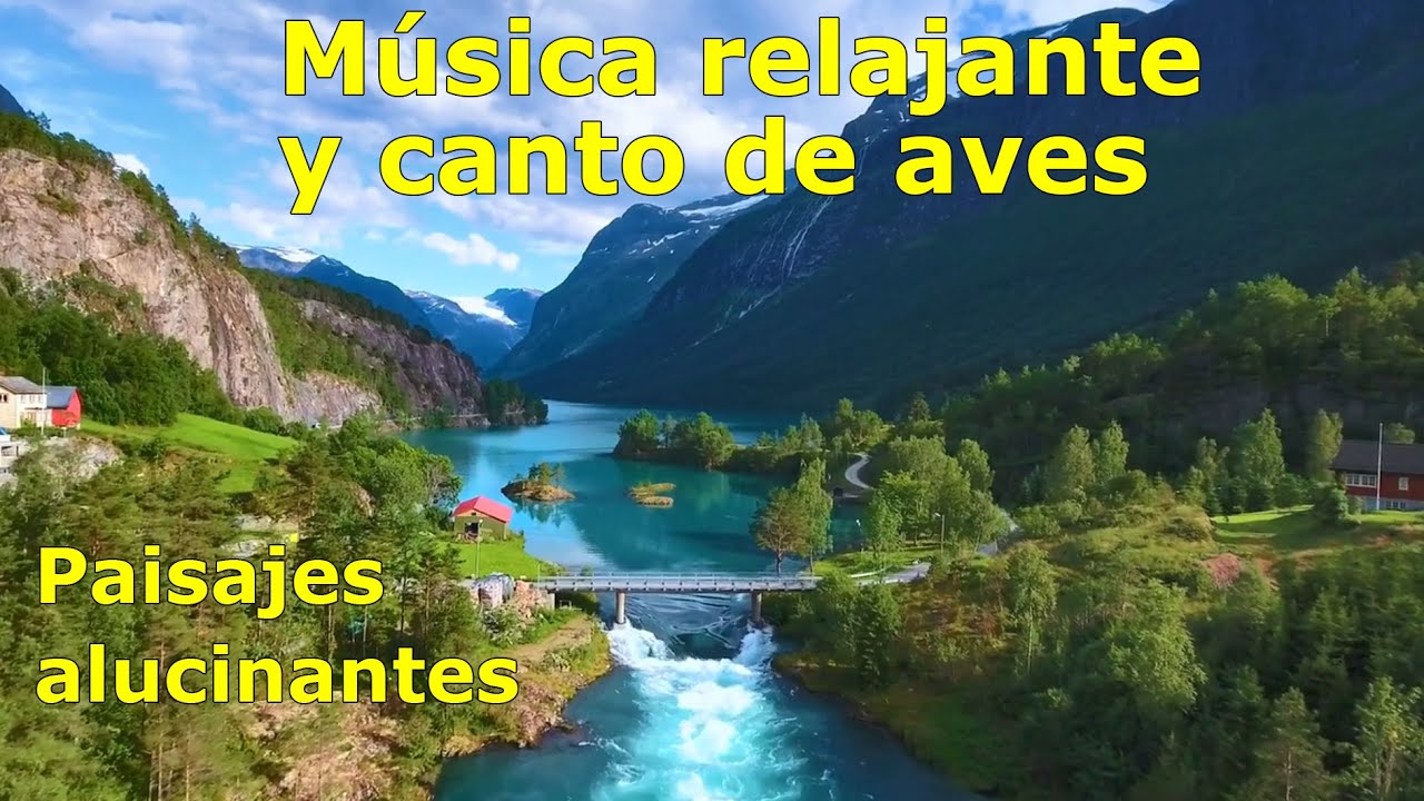 Música preciosa y parajes extraordinarios: Relaja tu mente y encuentra calma profunda