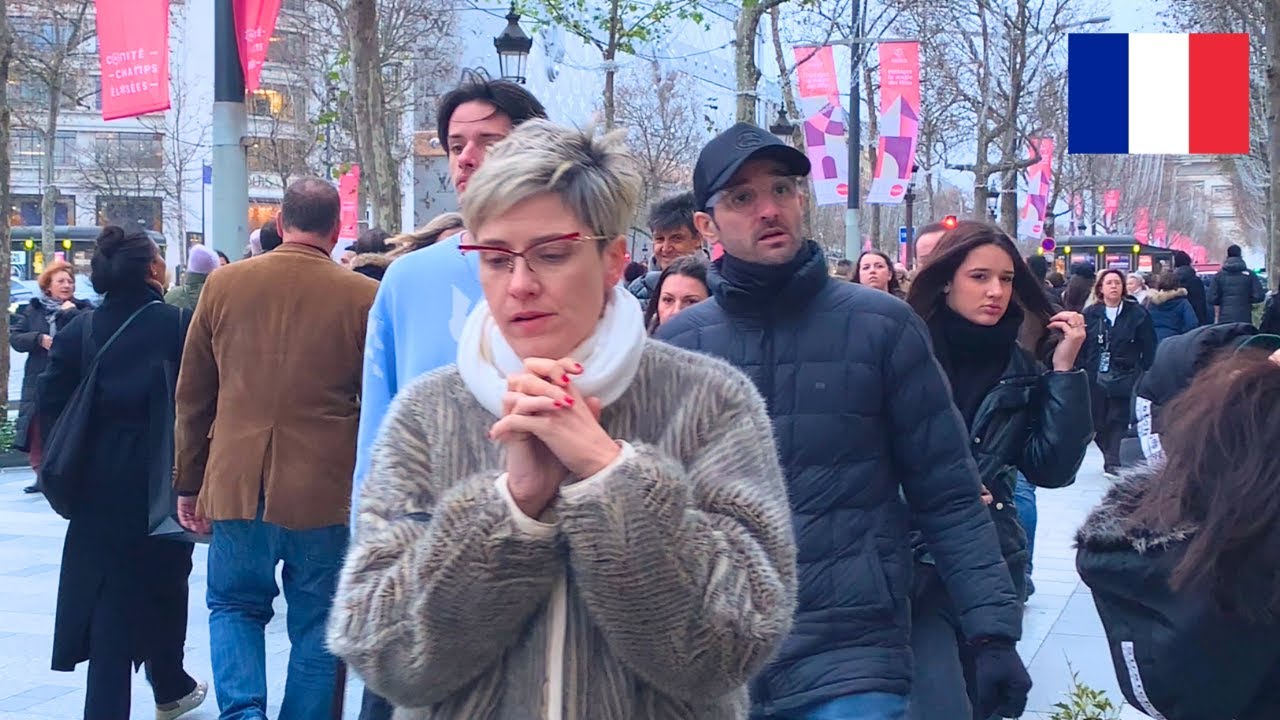 Paris France 🇫🇷 Avenue des Champs-Élysées Walking Tour