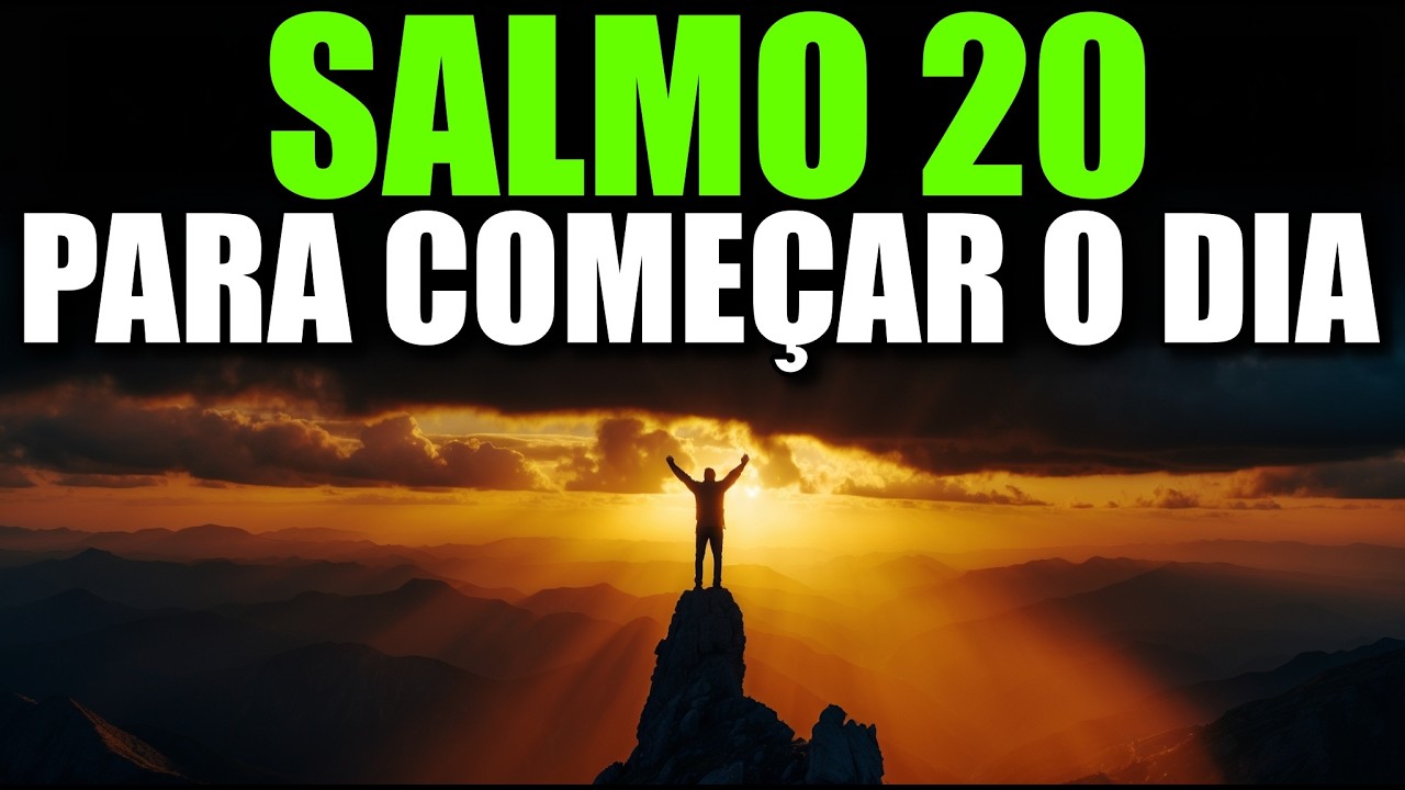 ANTES DE SAIR DE CASA, OUÇA ESTA ORAÇÃO DA MANHÃ (SALMO 20) | Deus Vai Lutar por Você