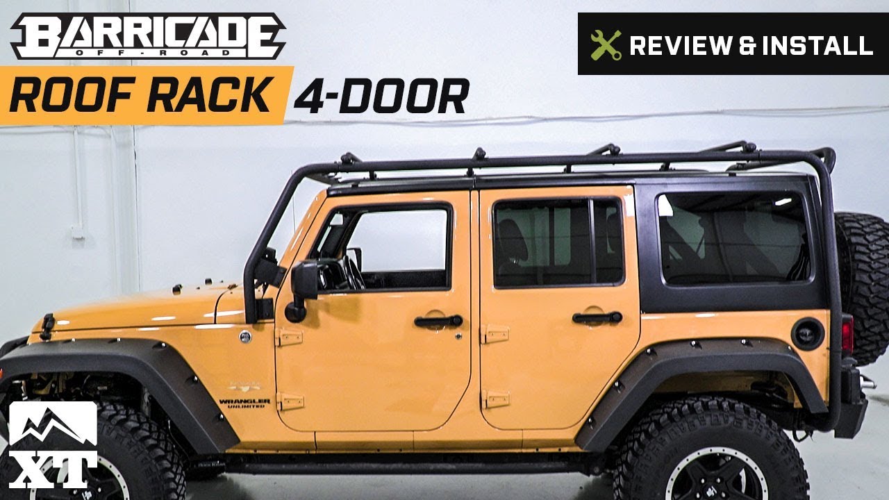 Jeep Wrangler Barricade Roof Rack (2007-2017 JK 4-Door) Review & Install