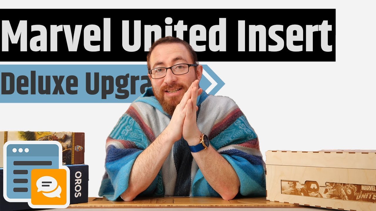 Board Game Upgrades - Marvel United Insert, Oros & Caverna Coins & Insert