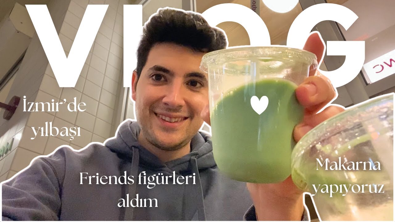 Yılbaşı sokaklarında kaybolduk 🎄✨| Friends menüsü açılımı + cozy makarna akşamı VLOG