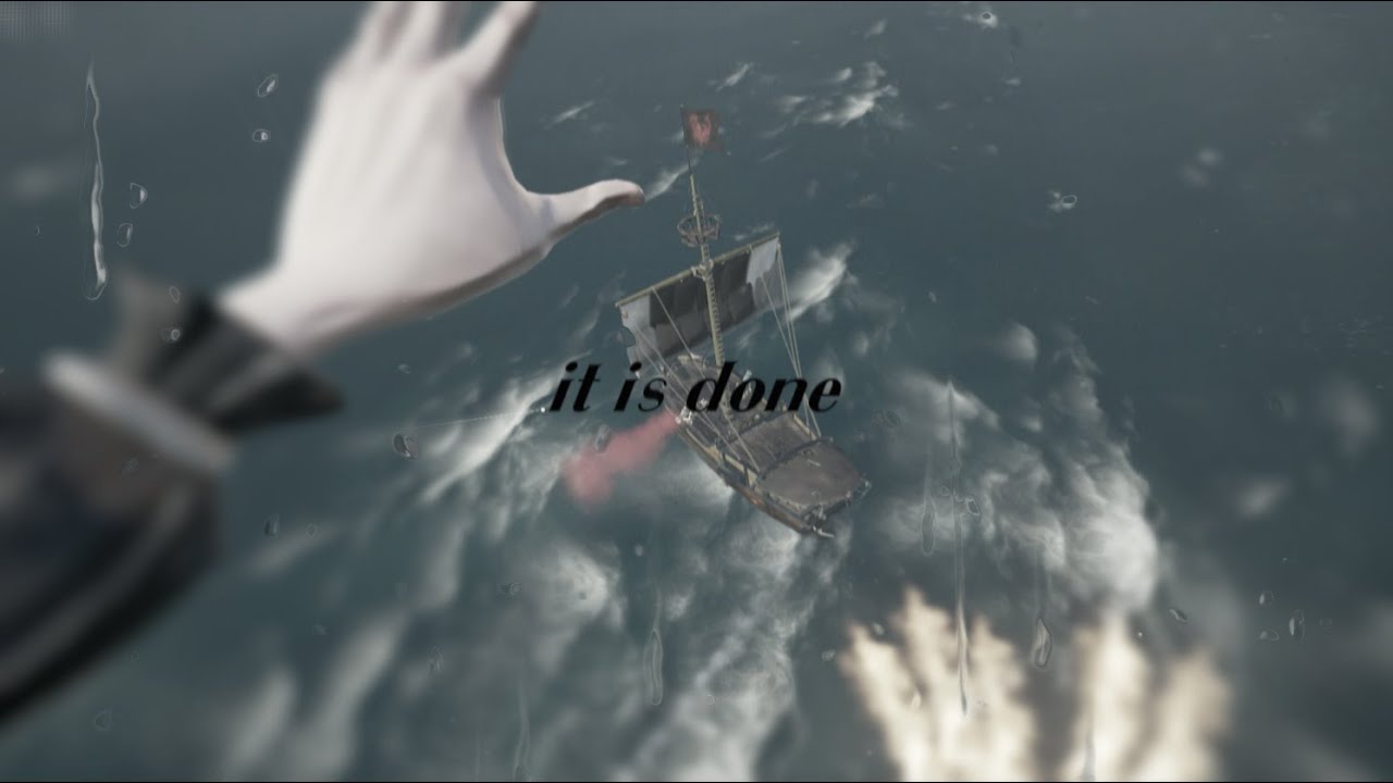 it is done.