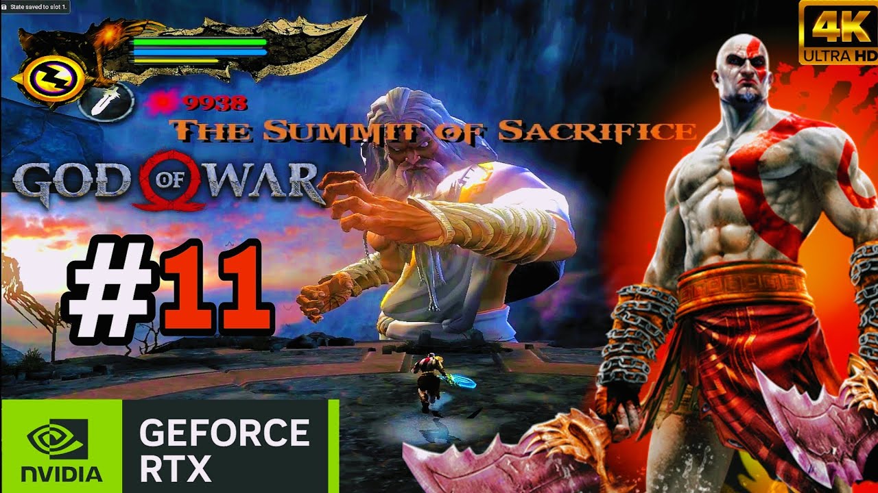 اله الحرب 2 ريميك🔥 - god of war 2 Remake part 11