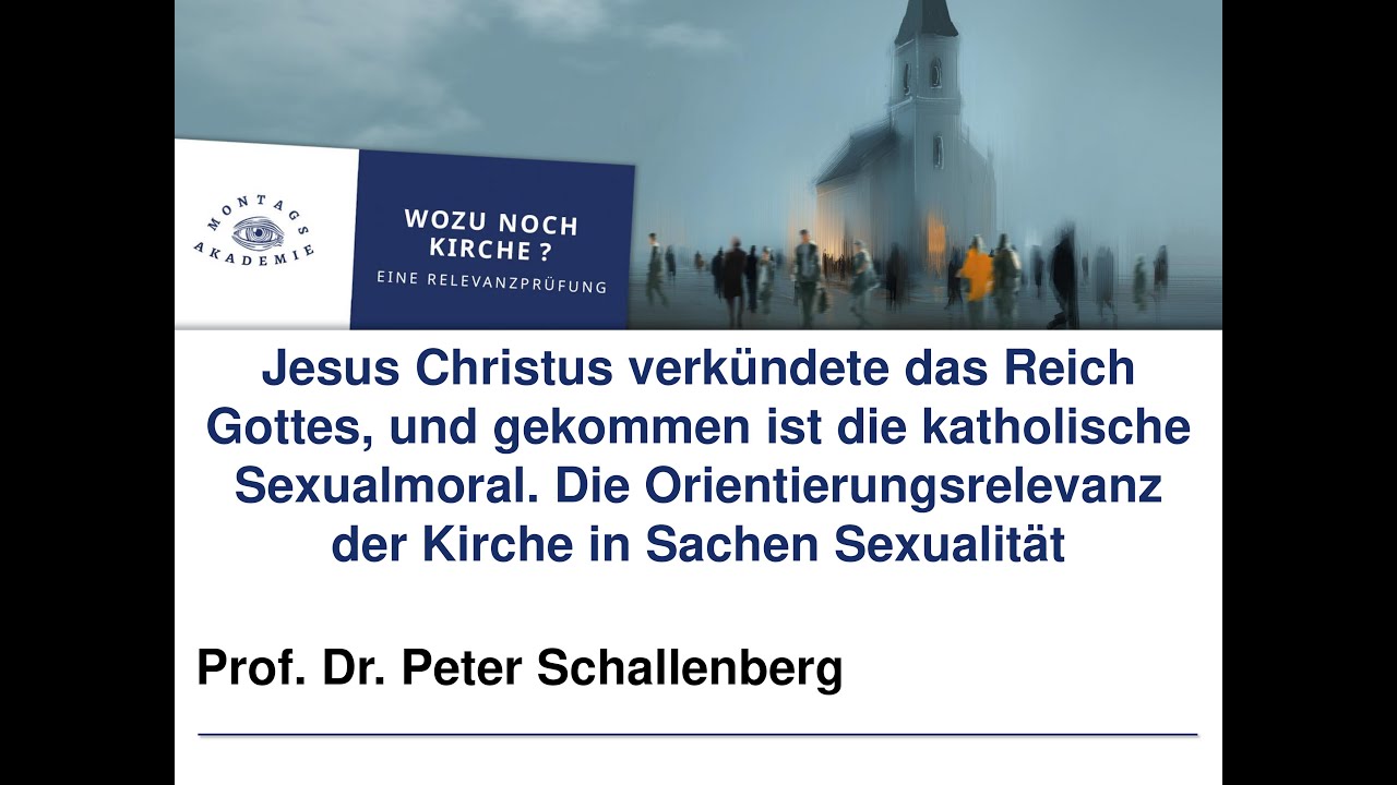 Montagsakademie am 17.11.2025 - Prof. Dr. Peter Schallenberg