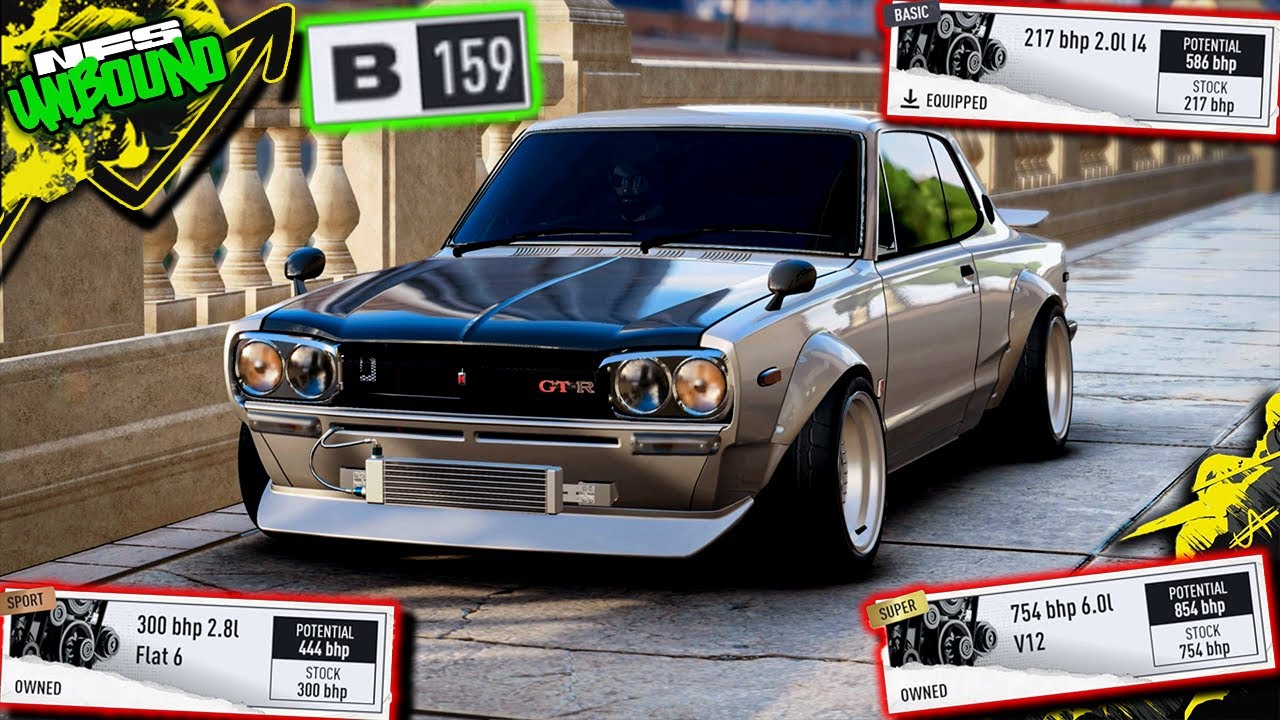 Best Engine Swap for B Tier | Nissan Skyline GT-R KPGC10 Hakosuka | Need For Speed Unbound