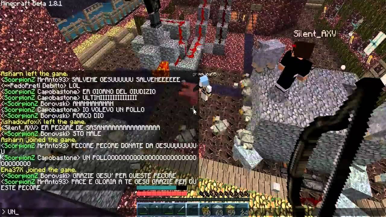 Minecraft - PVP SERVER EP.1 - La base dei rettiliani