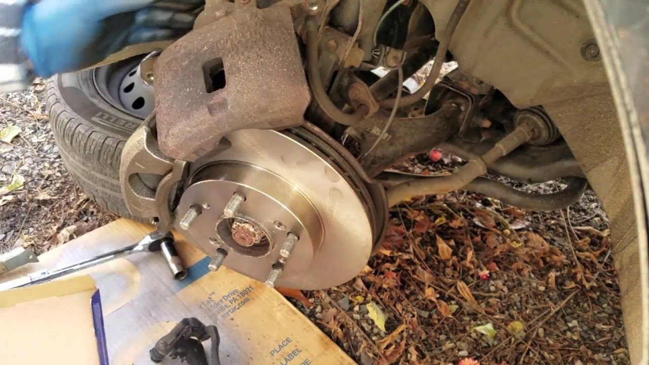 How to replace front brakes and calipers on a 2009 Honda Civic