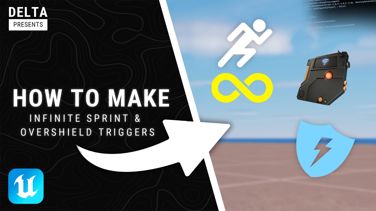 How To Create Overshield And Infinite Sprint Buttons In UEFN For Fortnite