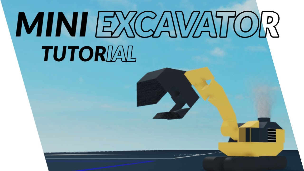 Mini Excavator Tutorial || Plane Crazy