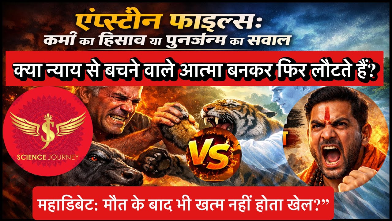 🔥एप्स्टीन फाइल्स: कर्मों का हिसाब या पुनर्जन्म का सवाल महाडिबेट: मौत के बाद भी खत्म नहीं होता खेल?