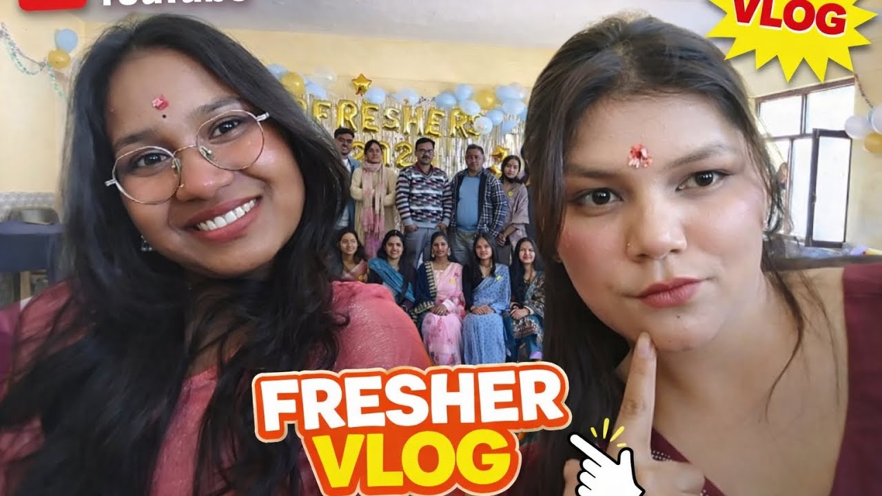 Fresher vlog ✨🫡
