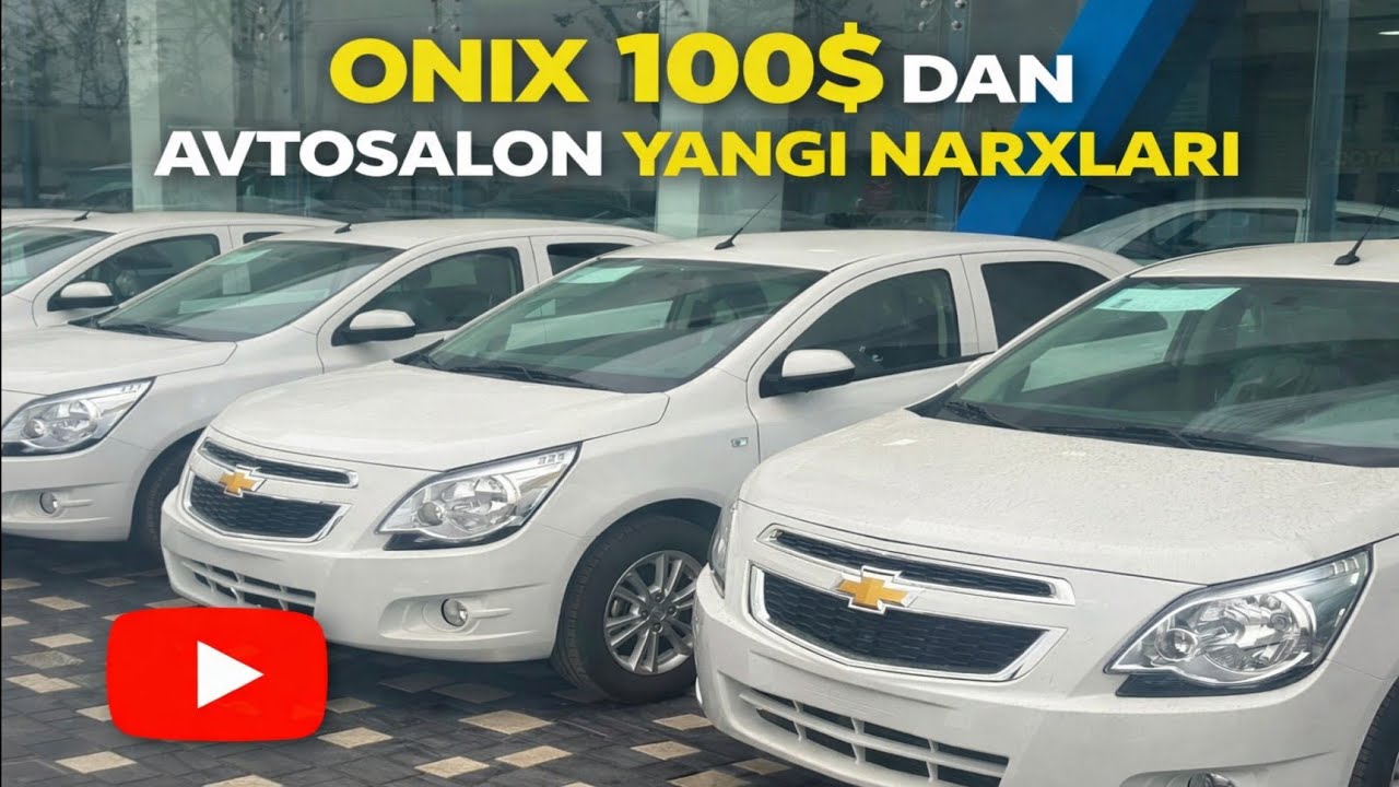 ONIX 2026 OYIGA 100$ DAN AVTOSALON NARXLARI 2026 +998953727070