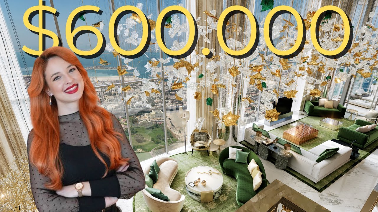 Explore a 2 Bedroom apartment: Dubai's Sky-High Luxury with a Rainforest!