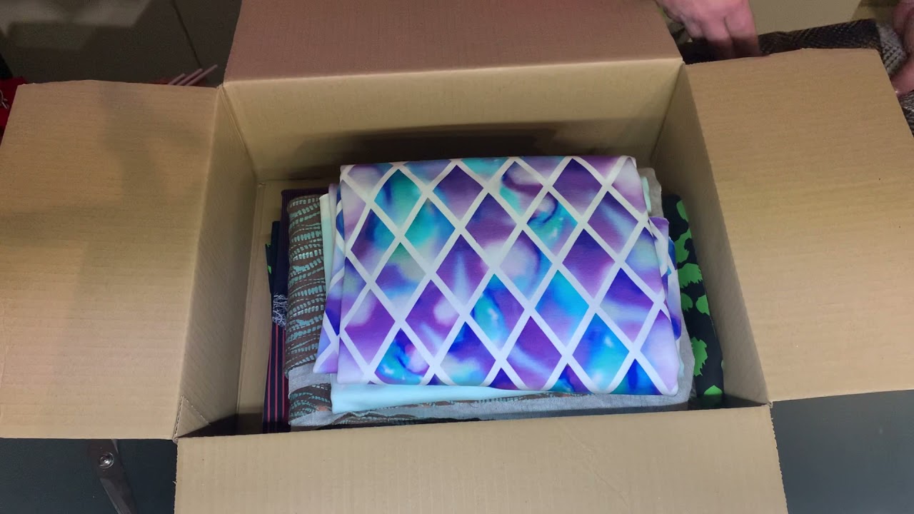 Unboxing der neuen Stoffe und Kurzwaren 🥰🥰🥰