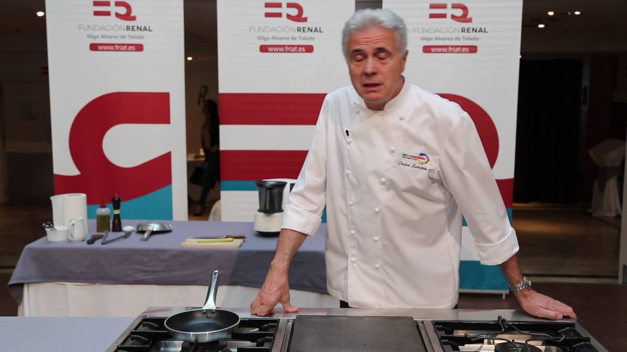 El cocinero Pedro Larumbe recomienda Nefrodiet
