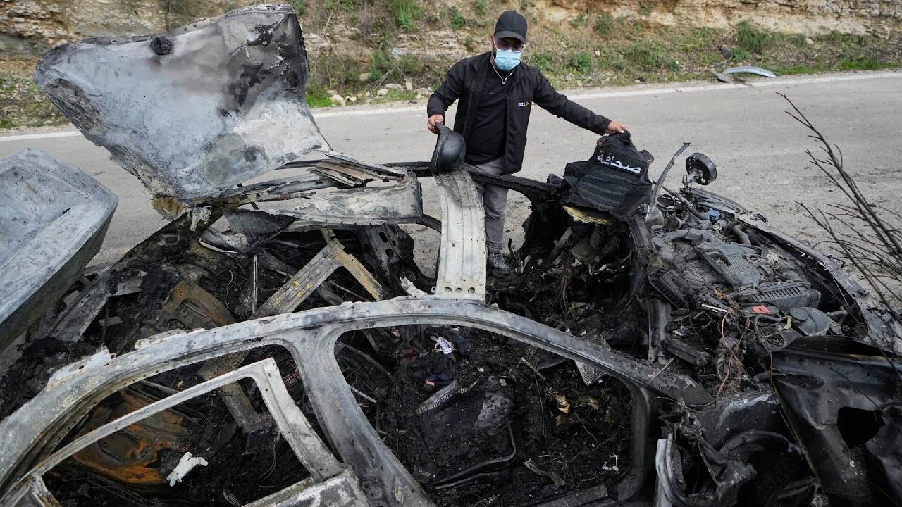 Israeli strike kills three journalists in south Lebanon