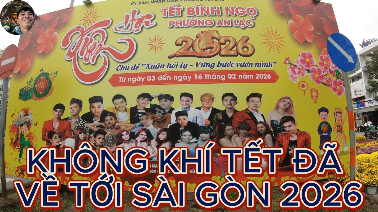 Chợ Hoa Bình Tân Sài Gòn Cận Tết 2026 | Không Khí Mua Bán Nhộn Nhịp