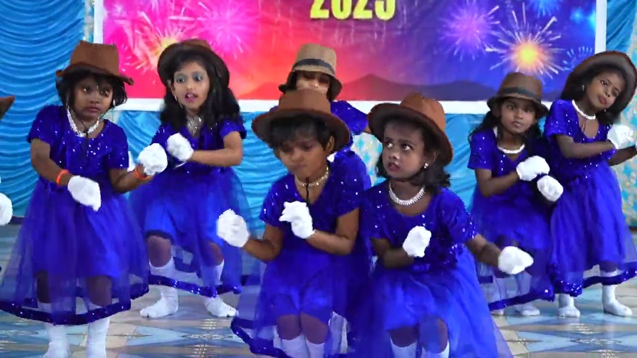LKG, UKG - Country dance 2025 , Gnana Sundaram N & P School .