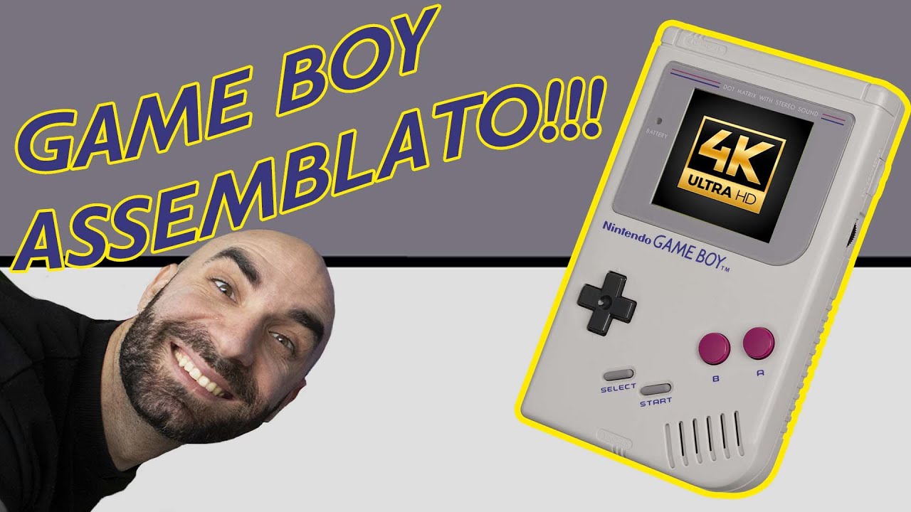 Ho assemblato un Nintendo Game Boy da Gaming!