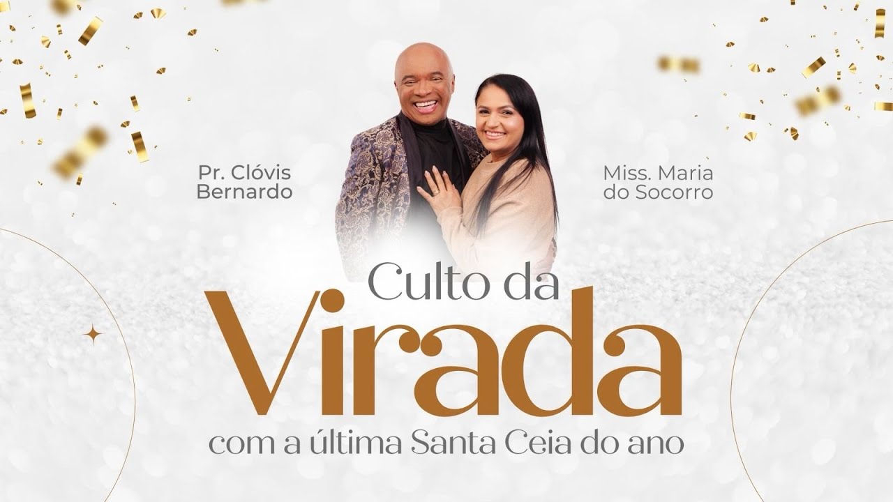 Culto da Virada | Pr. Clóvis Bernardo 31/12/2025 #aTerraéFértil [Oficial]