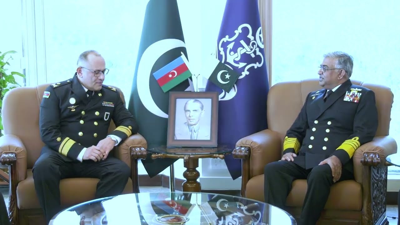 COMMANDER AZERBAIJAN NAVAL FORCES CALLED ON CHIEF OF THE NAVAL STAFF AT NAVAL HEADQUARTERS
